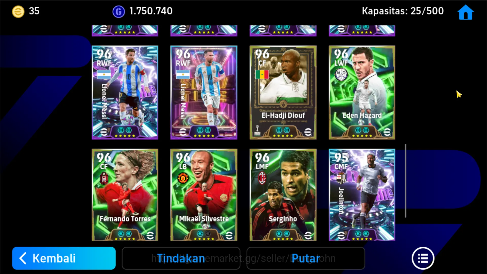 eFootball Accounts Others Power 3196 | Nick Woltemade Shotime | Daniele Massaro Epic db | Clarence Seedorf Epic db | EFB400B 6