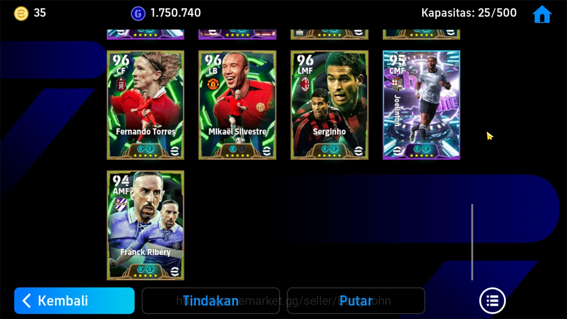 eFootball Accounts Others Power 3196 | Nick Woltemade Shotime | Daniele Massaro Epic db | Clarence Seedorf Epic db | EFB400B 7