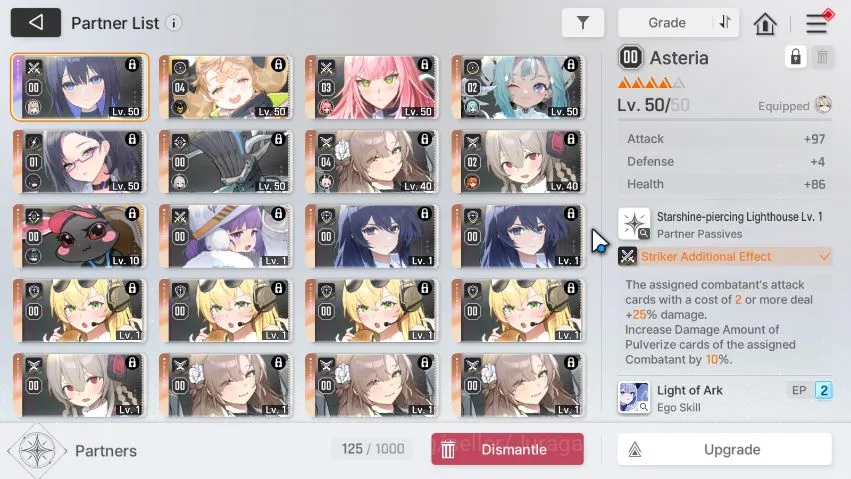 Chaos Zero Nightmare Accounts ASIA Lv51|9 SSR (HaruM1+Sign,MeiLinM1,KayronM1,Chi image 5