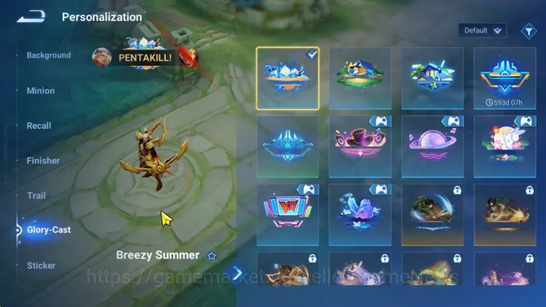 Honor of Kings Accounts Hero85 Skin73|Legend(ConsortYu,Angela),GrandMaster image 11