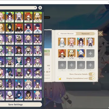 Genshin Impact Accounts Mid Game Asia|AR 50|Prem Zibai & Mavuika|7 Limit + 2 (*5