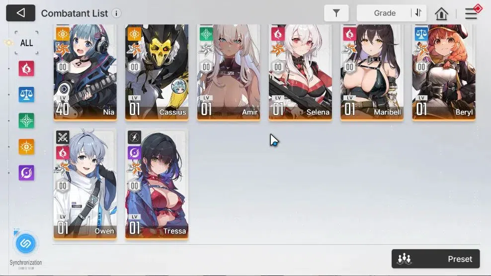 Chaos Zero Nightmare Accounts GLOBAL|Lv 54|13,5K Crstal|10 5