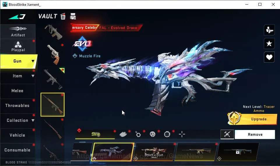 Blood Strike Accounts ASIA|Collab AOT[Mikasa,M700,FAL,KAG-6]|12 ULTRA[NO image 10