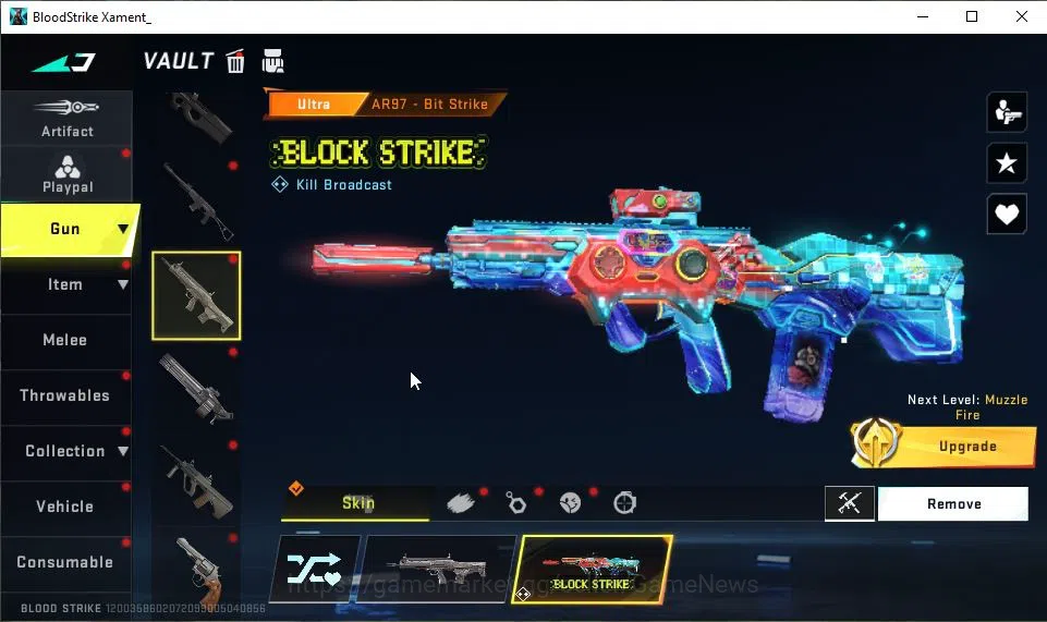Blood Strike Accounts ASIA|Collab AOT[Mikasa,M700,FAL,KAG-6]|12 ULTRA[NO image 13