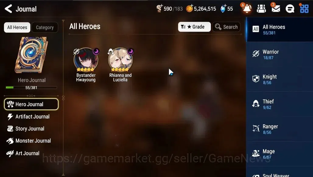 Epic Seven Accounts GLOBAL Unverif|NewEra|2 ML(Rhinna&Luciella,BHwayou image 4