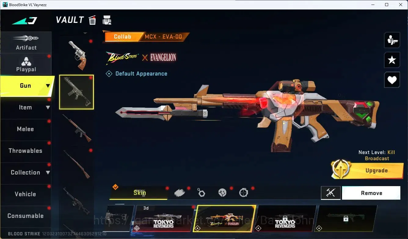 Blood Strike Accounts ASIA | 1 Eternal Striker | 1 Collab Gun | 1 Ultra  image 4