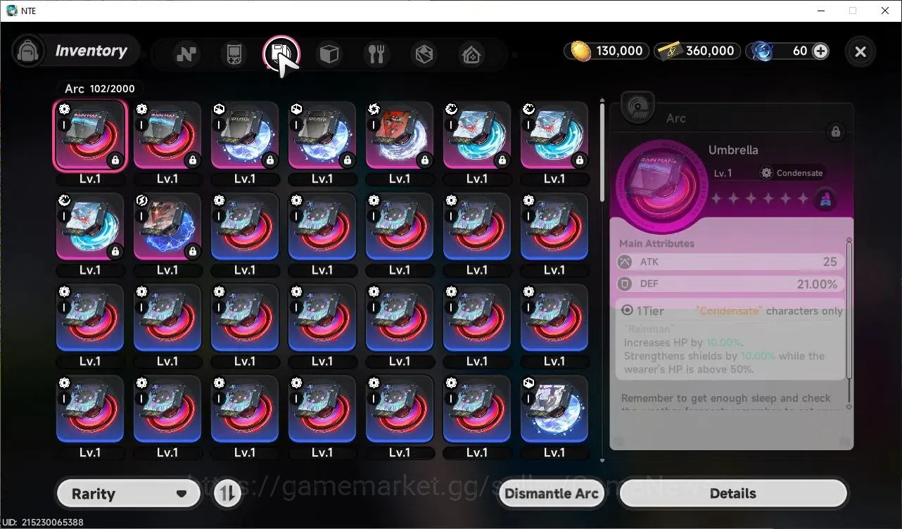 Neverness to Everness Accounts GLOBAL Europe |HL 3 | 4 S-Class [Hotori,Sakiri,Daffodill,Jiuyuan] |5 SR [Haniel,Aurelia,Skia 9