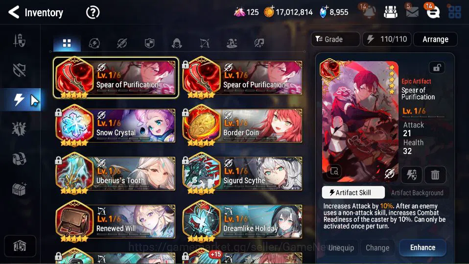 Epic Seven Accounts GLOBAL Unverif|New Era|7 ML(Salome,LOTScales,Har s image 10