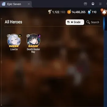 Epic Seven Accounts Starter Global Unverif|Best Starter|2 ML(Lisette,Death Dealer Ray)|PoH ON|SS 1.1K|MoR 10|S1