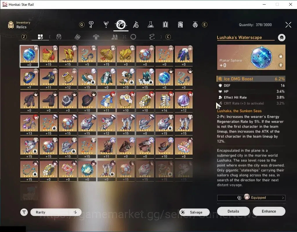 Honkai Star Rail Accounts Others Asia|TL 68|Premium Super Break|20 Limited|[Firefly,Yao 8