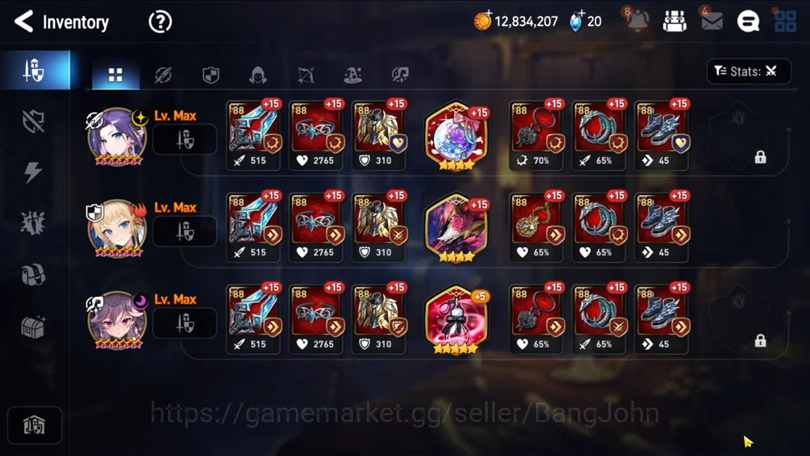 Epic Seven Accounts Global Unverif|5ML(SSVivian,STaeyou,DKSharun,ArchD image 10