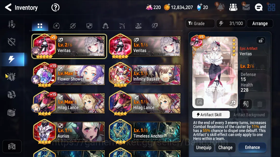Epic Seven Accounts Global Unverif|5ML(SSVivian,STaeyou,DKSharun,ArchD image 12