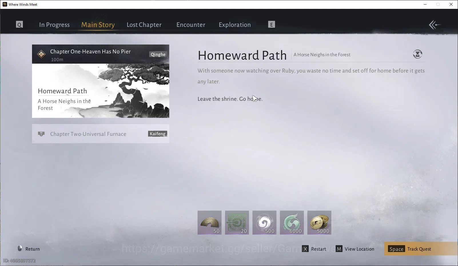 Where Winds Meet Accounts GLOBAL|Lv 7| Starter |GS 3693|1 Harmonic Core Infernal Twinblades + Stormbreaker Spear|Low 11