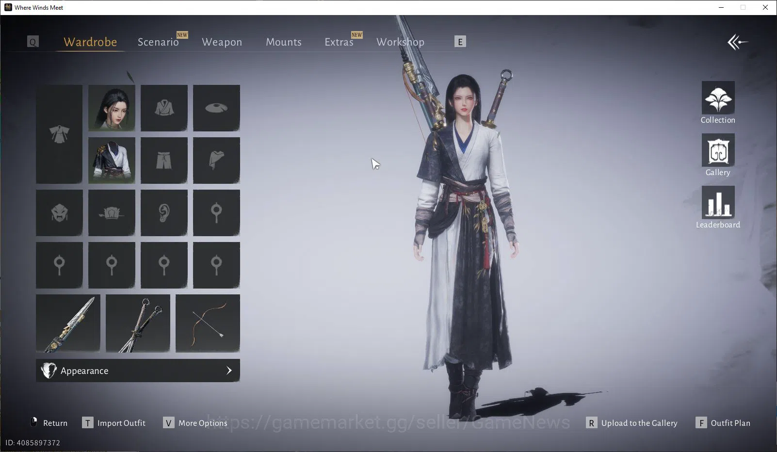 Where Winds Meet Accounts GLOBAL|Lv 7| Starter |GS 3693|1 Harmonic Core Infernal Twinblades + Stormbreaker Spear|Low 9