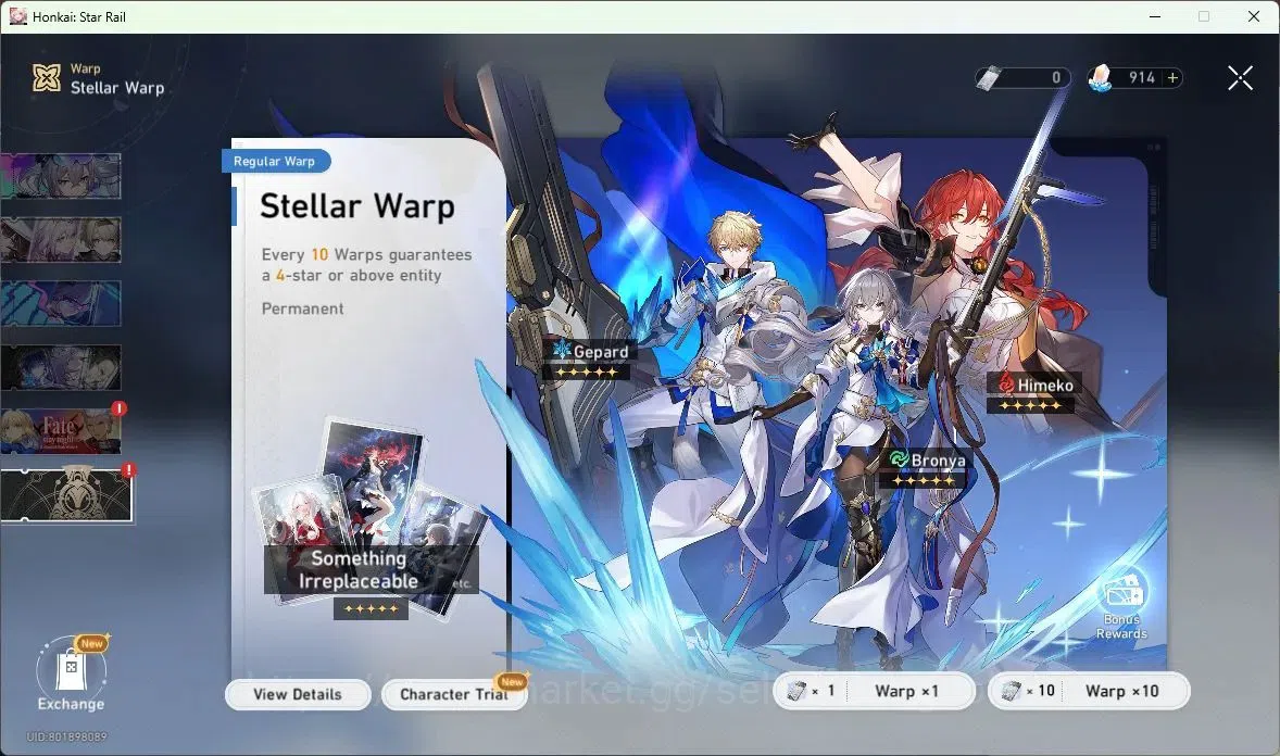 Honkai Star Rail Accounts ASIA | TL 68 | 13 LIMIT | SILVER WOLF | SPARXIE |  image 14