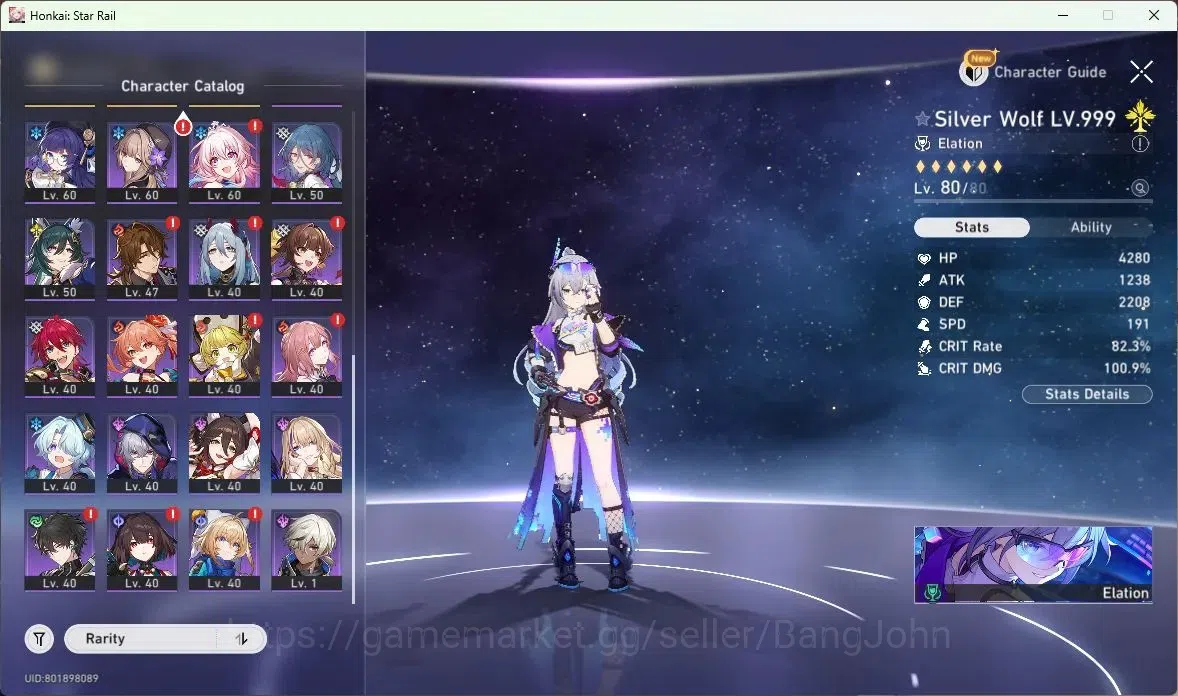 Honkai Star Rail Accounts ASIA | TL 68 | 13 LIMIT | SILVER WOLF | SPARXIE |  image 2