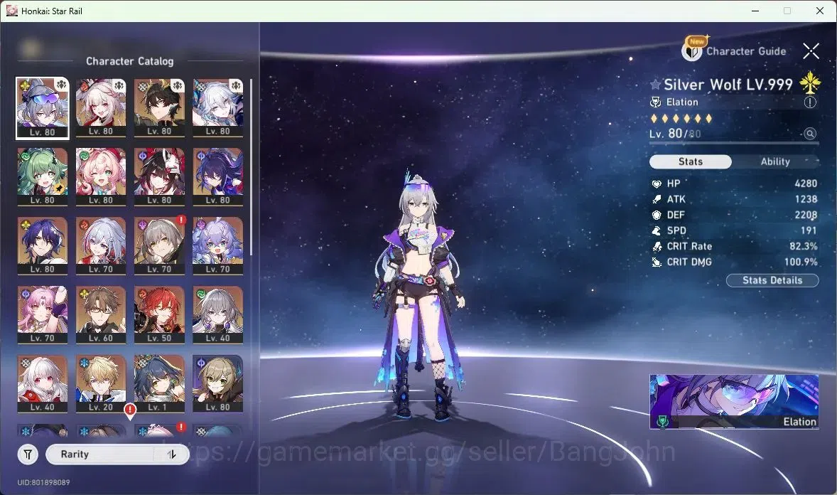 Honkai Star Rail Accounts ASIA | TL 68 | 13 LIMIT | SILVER WOLF | SPARXIE |  image 4