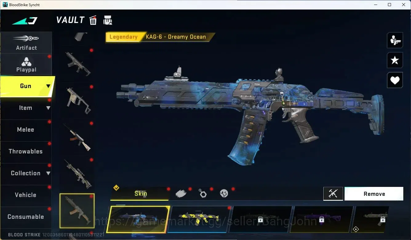 Blood Strike Accounts ASIA | EVO FAL | 3 Ultra Guns | 6 Legendary Guns | image 6