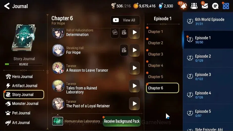 Epic Seven Accounts Global Unverif|New Era|4 ML(LOTScales,Abysal Yufin image 10