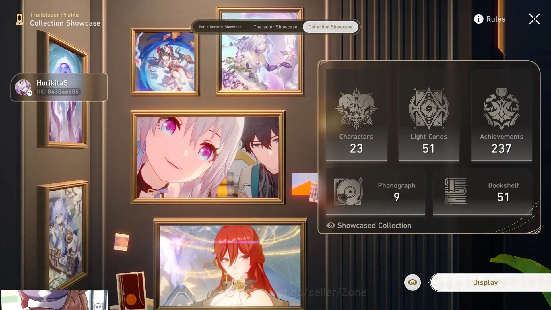 Honkai Star Rail Accounts ASIA|Sparkle Lv60, Luocha Lv70, Argenti Lv40|TL51| image 11