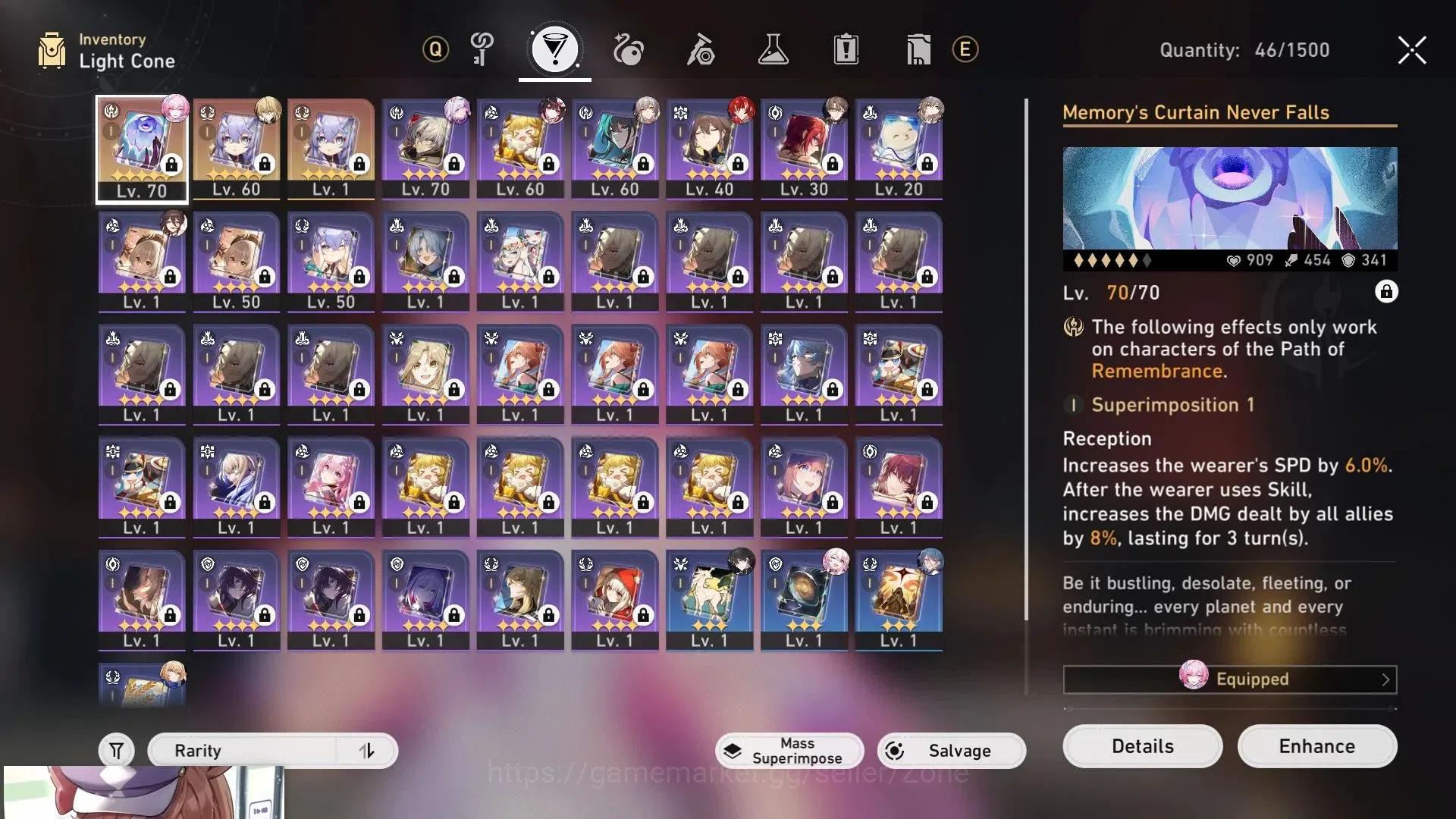 Honkai Star Rail Accounts ASIA|Sparkle Lv60, Luocha Lv70, Argenti Lv40|TL51| image 20