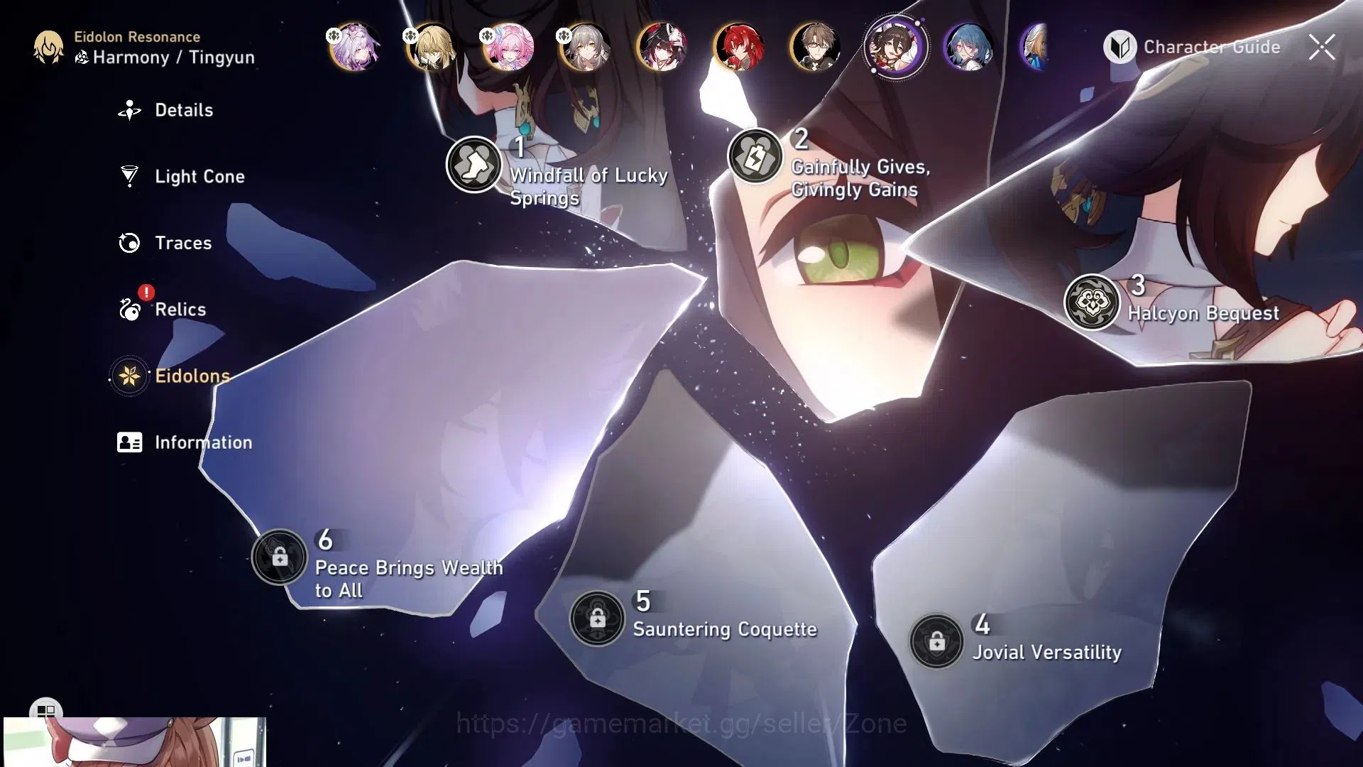 Honkai Star Rail Accounts ASIA|Sparkle Lv60, Luocha Lv70, Argenti Lv40|TL51| image 3