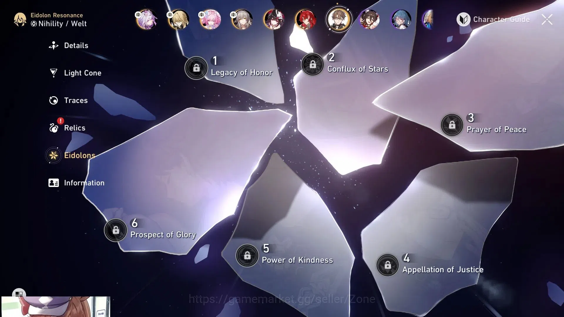 Honkai Star Rail Accounts ASIA|Sparkle Lv60, Luocha Lv70, Argenti Lv40|TL51| image 4