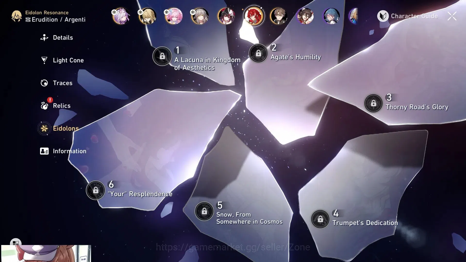 Honkai Star Rail Accounts ASIA|Sparkle Lv60, Luocha Lv70, Argenti Lv40|TL51| image 5