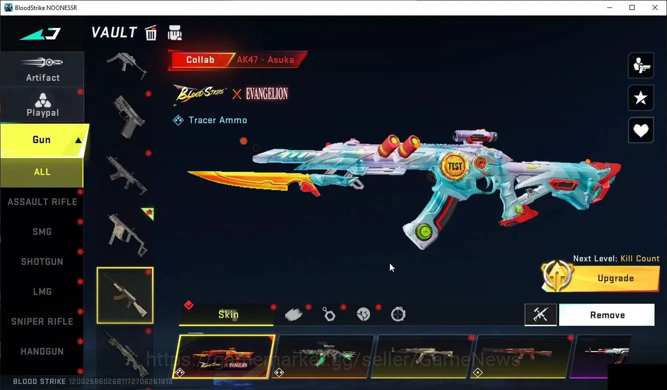 Blood Strike Accounts ASIA|ETERNAL Lv3 Vector-ShadowDrake+COLLAB EVA[Lv2 image 10