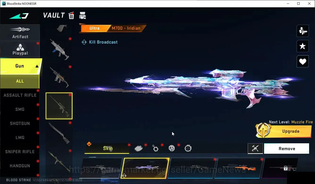 Blood Strike Accounts ASIA|ETERNAL Lv3 Vector-ShadowDrake+COLLAB EVA[Lv2 image 17