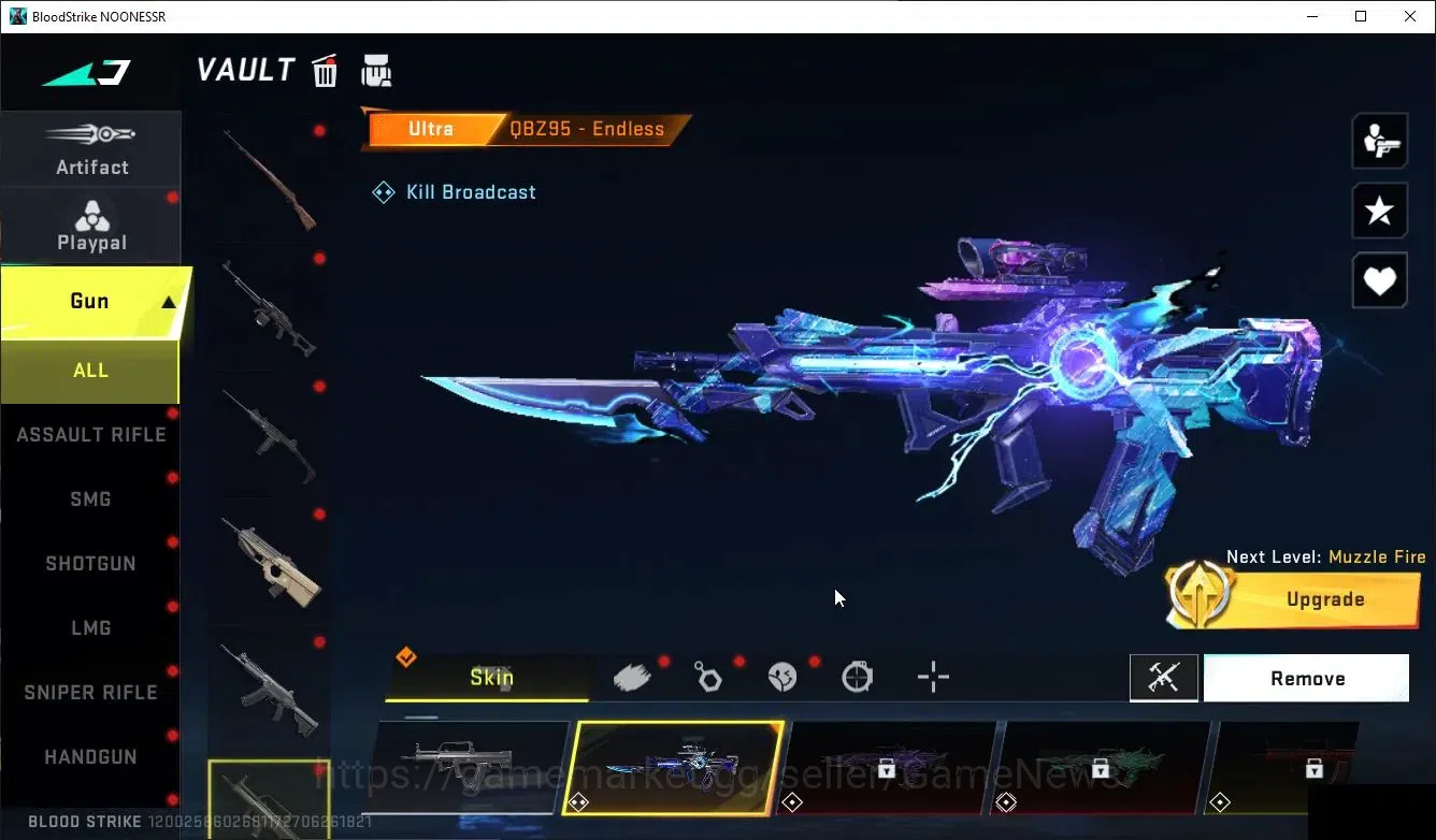Blood Strike Accounts ASIA|ETERNAL Lv3 Vector-ShadowDrake+COLLAB EVA[Lv2 image 19