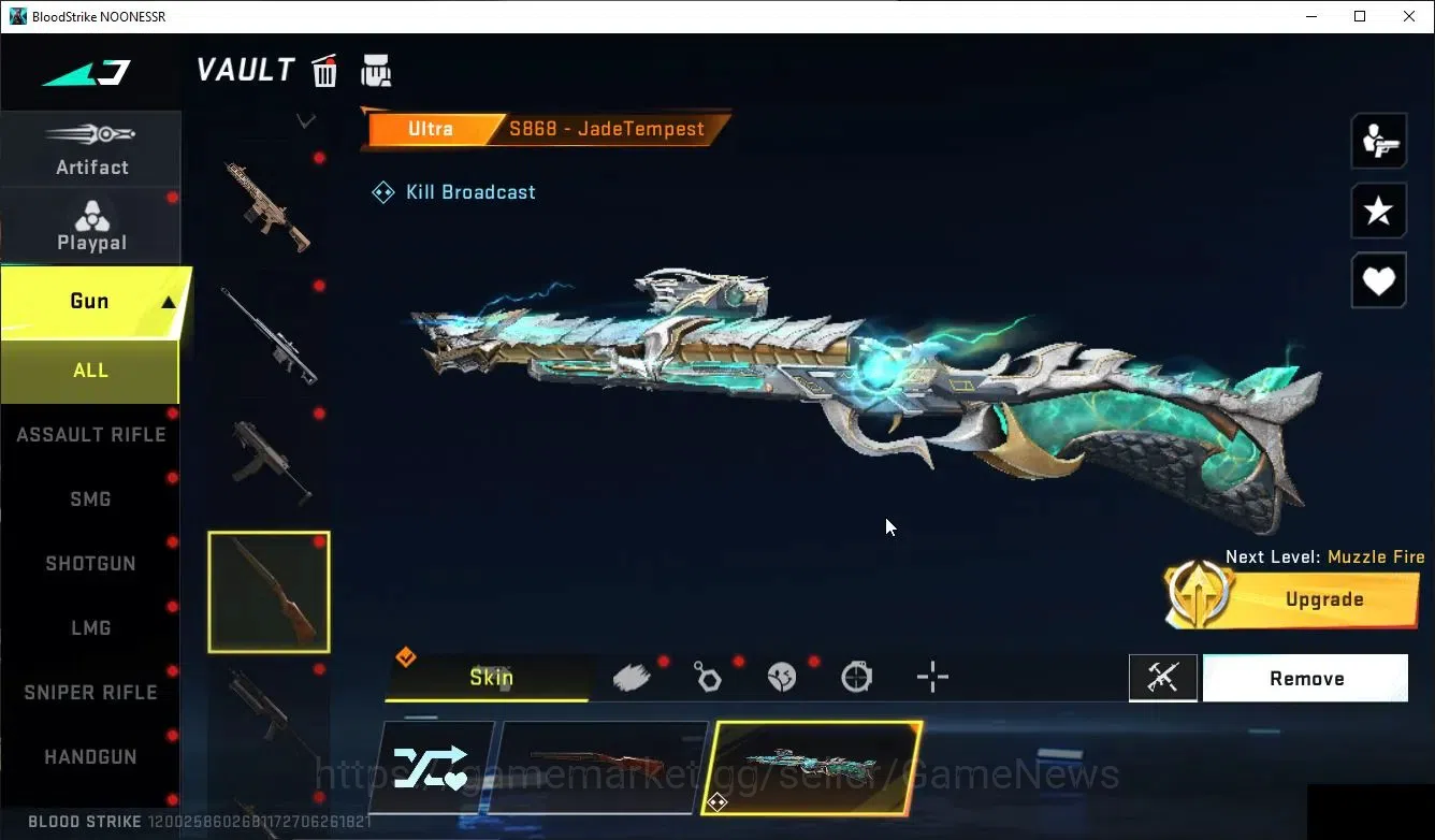 Blood Strike Accounts ASIA|ETERNAL Lv3 Vector-ShadowDrake+COLLAB EVA[Lv2 image 20