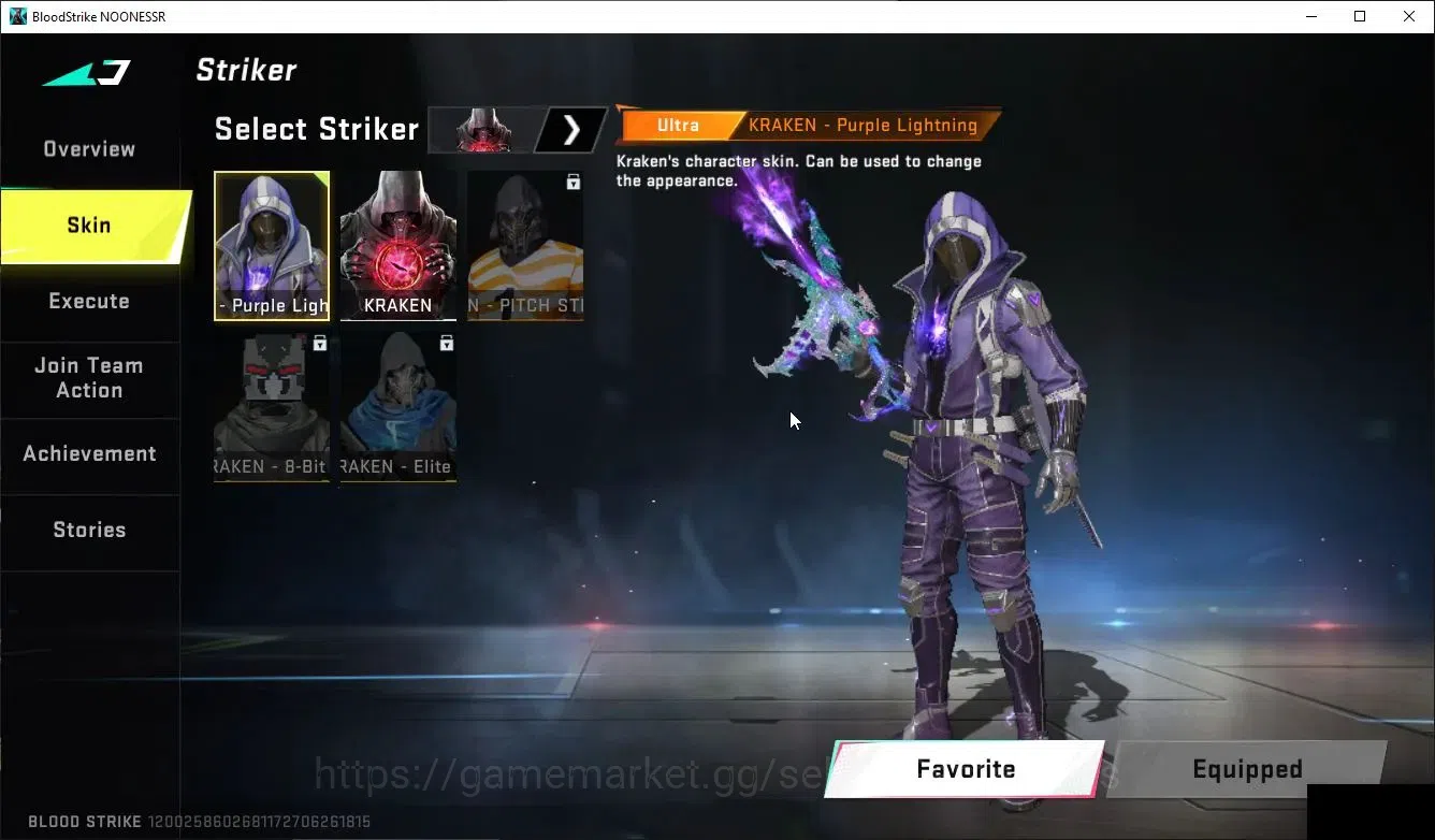 Blood Strike Accounts ASIA|ETERNAL Lv3 Vector-ShadowDrake+COLLAB EVA[Lv2 image 4