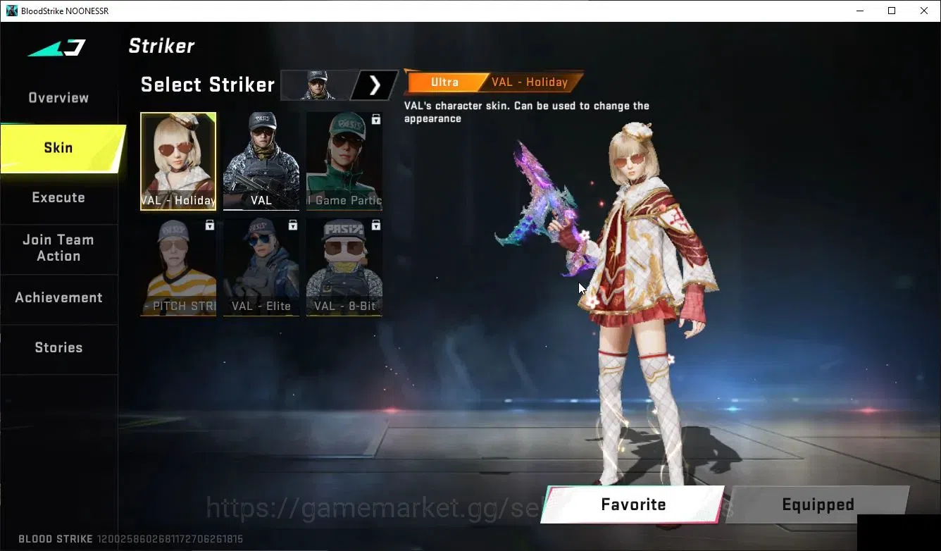 Blood Strike Accounts ASIA|ETERNAL Lv3 Vector-ShadowDrake+COLLAB EVA[Lv2 image 5