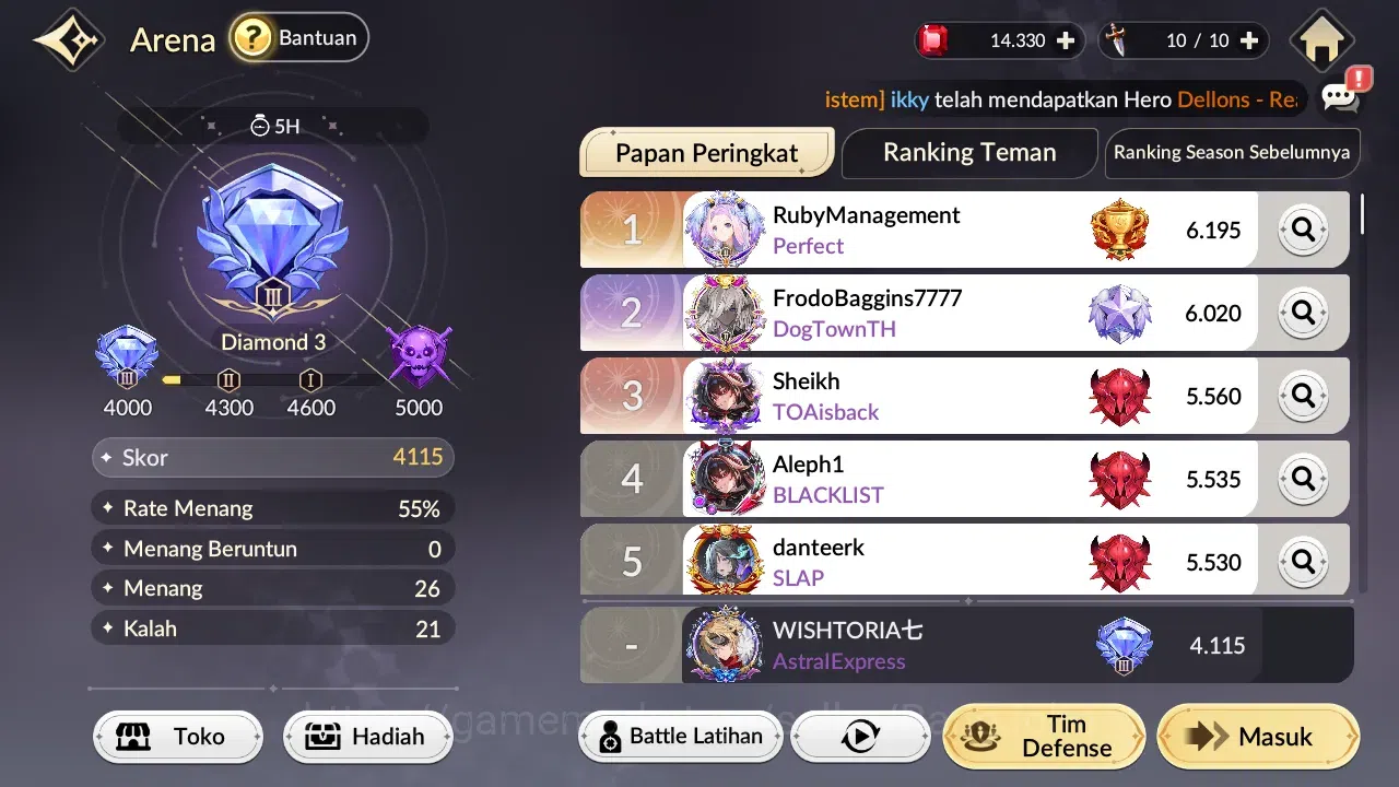 Seven Knights Re:Birth Accounts Global|4EX7(JuriTC3,MeliaTC1,Rosie,Gelidus)30TC6(S image 18