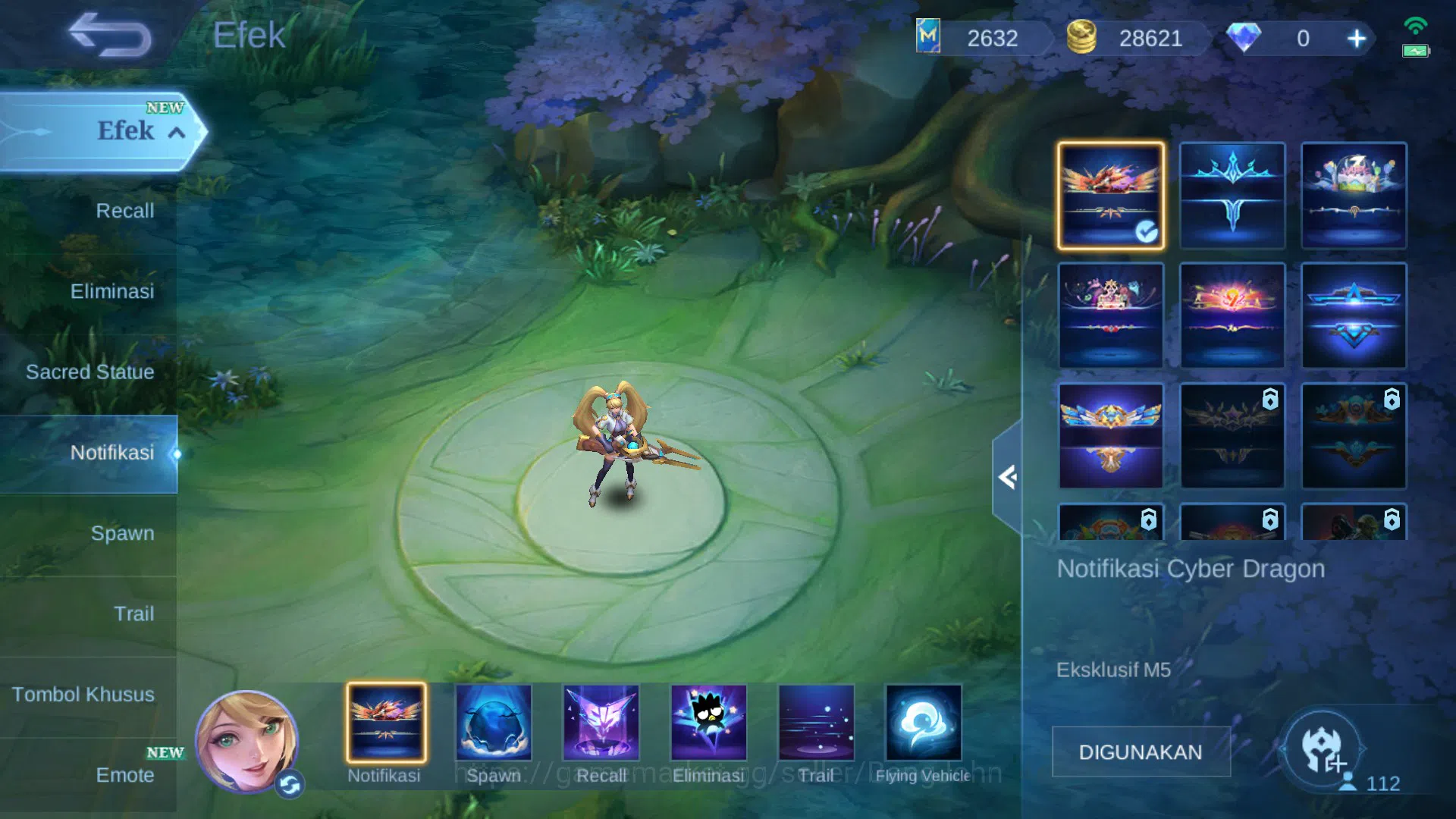 Mobile Legends: Bang Bang Accounts Hero 112 | Skin 171 |CC Natalia|P.ACE Fanny|Sponge image 8