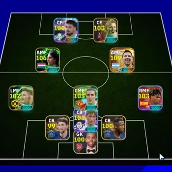 eFootball Accounts Legends & Iconic Players Android|Big Time Lionel Messi '26|Epic Johan Cruyff,Marco Reus,John O'Shea,Dirk