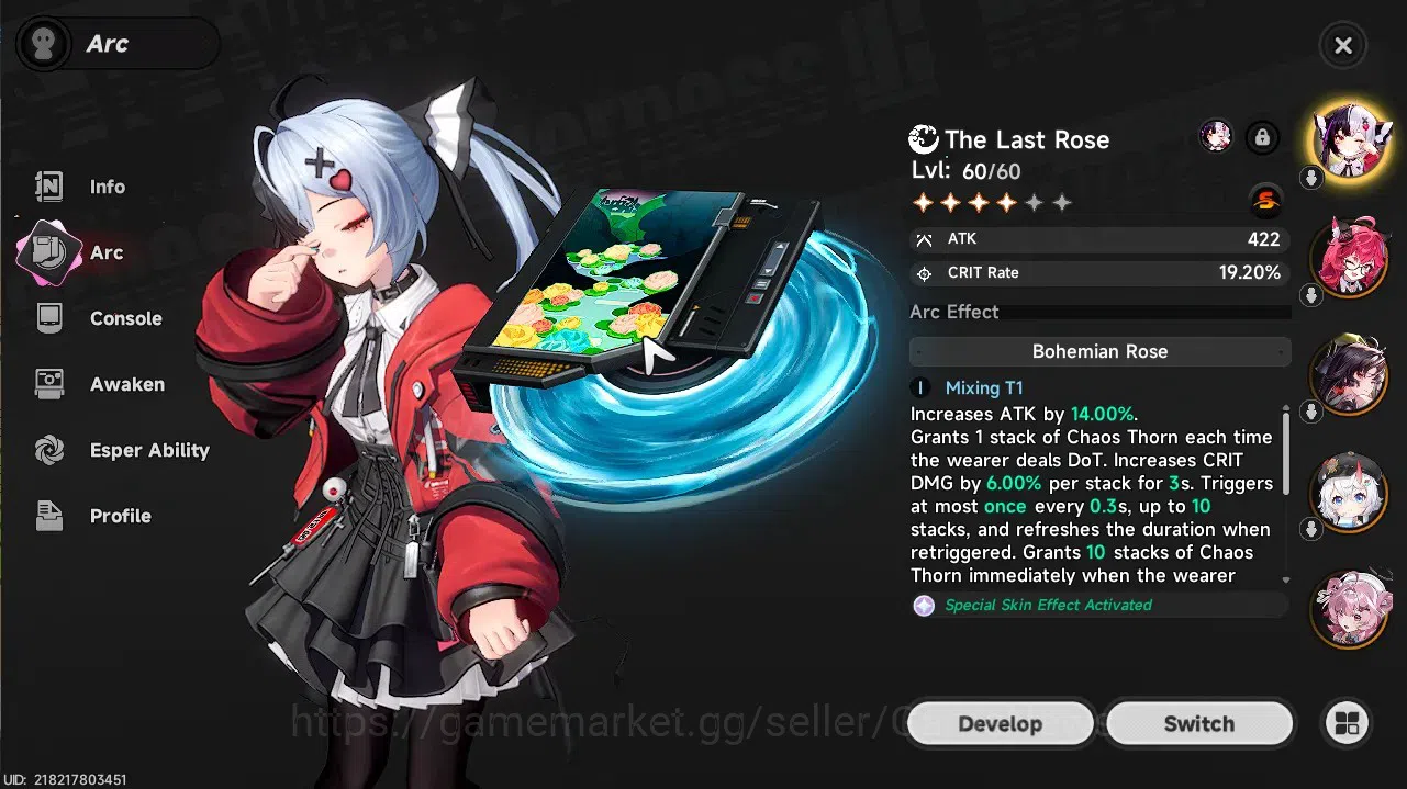 Neverness to Everness Accounts GLOBAL SEA|HL 47|TL 30|7 SSR 3 Limit[Lacrimosa,Hot image 8