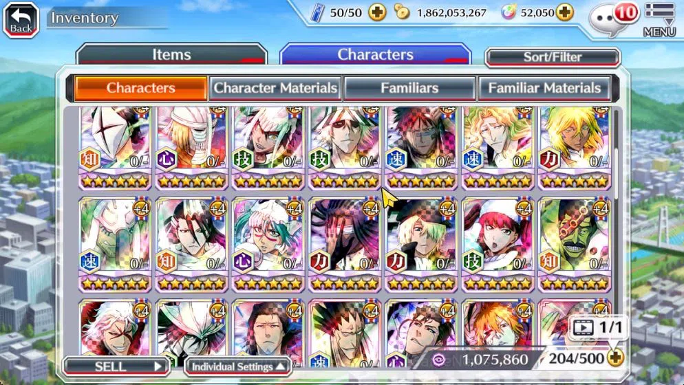 Bleach: Brave Souls Accounts [GLOBAL]52K Orb|TYBW26[Giselle,Candice],10th Anniv image 10