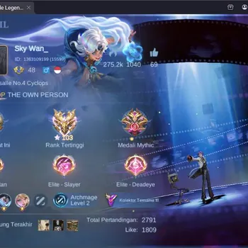 Mobile Legends: Bang Bang Accounts Rare Skin Global|Skin222|Renowned|KOFKarina+Dyrroth,PrimeGranger,STARHayabusa,Collector