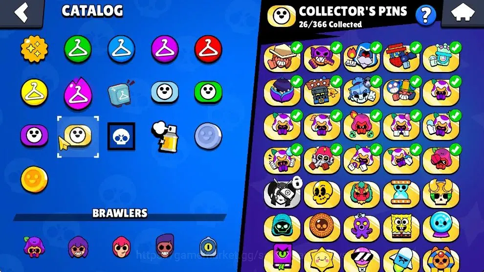 Brawl Stars Accounts 1621 Trophy|145 Gem|38 Brawlers 4 Max Lvl|1 Hypch  image 14