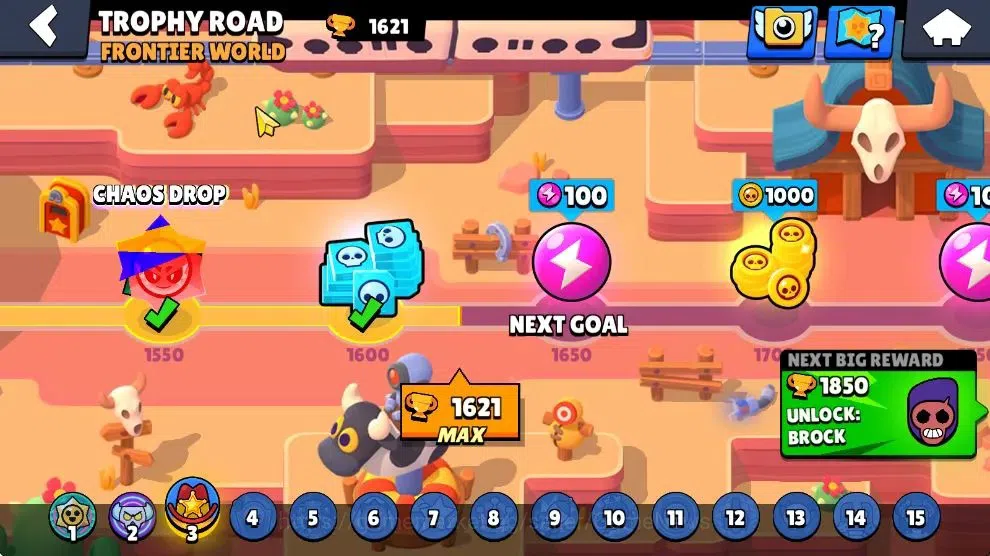 Brawl Stars Accounts 1621 Trophy|145 Gem|38 Brawlers 4 Max Lvl|1 Hypch  image 4