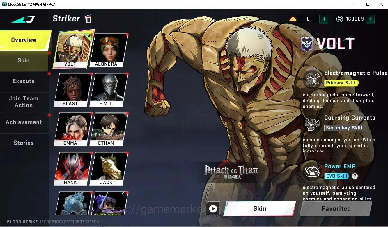 Blood Strike Accounts High-End ASIA|3 AOT|1 ETERNAL: M4A1 Blight's Embrace|8 ULTRA GUNS|3 LIMITED GUNS|10 LEGENDARY 2