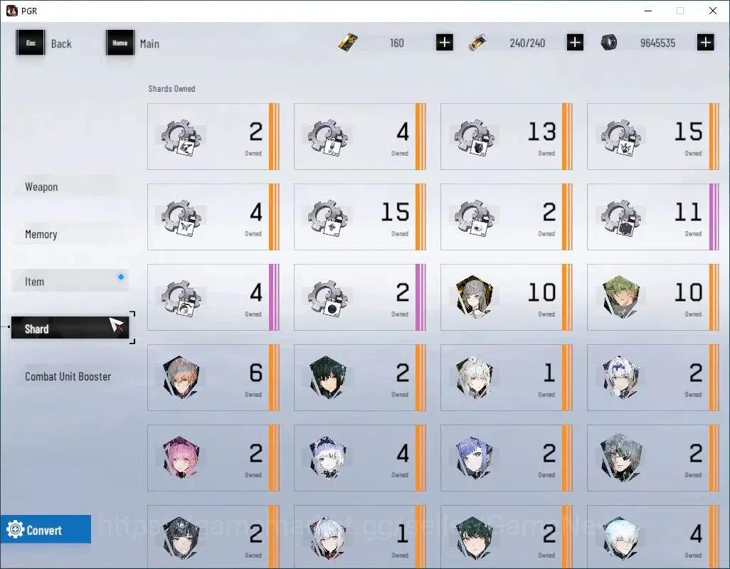 Punishing: Gray Raven Accounts Asia|Lv 99|[SS Parhelion,SS LuciaCW,Daemonnisa]+Si image 13