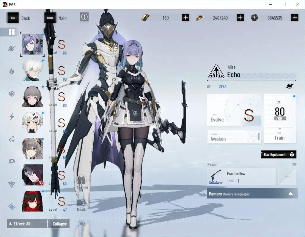 Punishing: Gray Raven Accounts Asia|Lv 99|[SS Parhelion,SS LuciaCW,Daemonnisa]+Si image 7