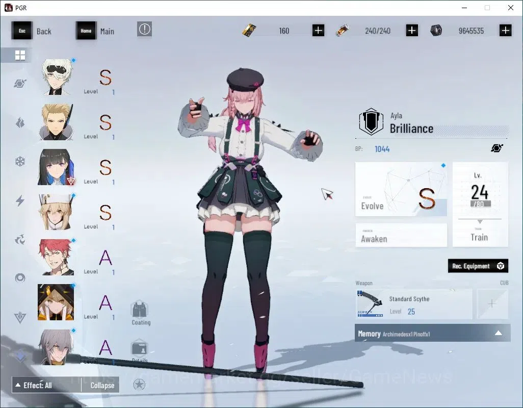 Punishing: Gray Raven Accounts Asia|Lv 99|[SS Parhelion,SS LuciaCW,Daemonnisa]+Si image 9