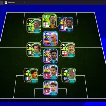 eFootball Accounts Legends & Iconic Players Mobile |PW 3198|Epic Varane,Pirlo,Romário,Gerrard,Shevchenko