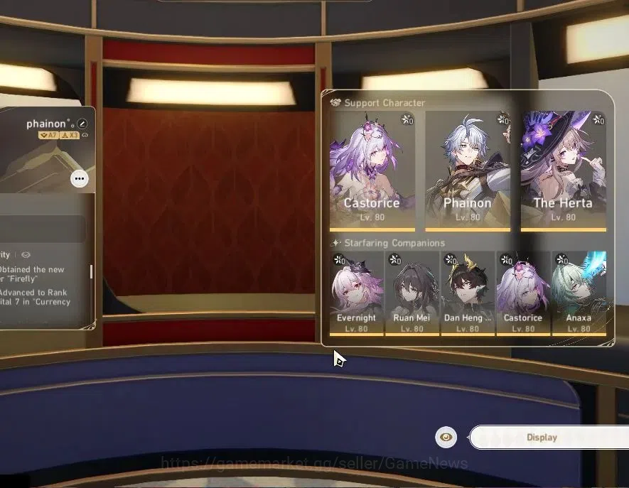 Honkai Star Rail Accounts Asia|TL68|13 Limited|[Dante]+Sign,Phainon,Firefly, image 2