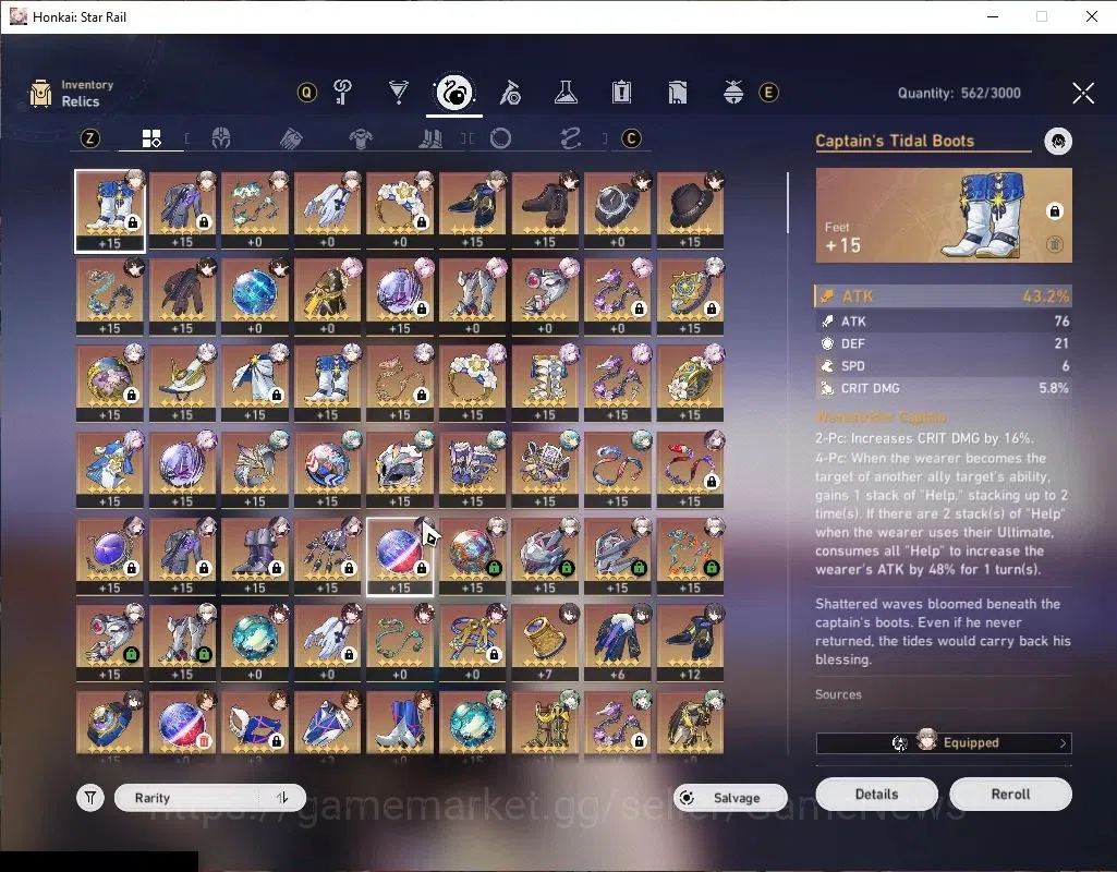 Honkai Star Rail Accounts Asia|TL68|13 Limited|[Dante]+Sign,Phainon,Firefly, image 7