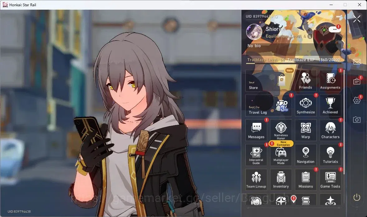 Honkai Star Rail Accounts Others ASIA | TL 60 | 8 LIMIT | THE HERTA | DAN HENG | CASTORICE | SPARKLE | FU XUAN |SPEC PASS 0 1